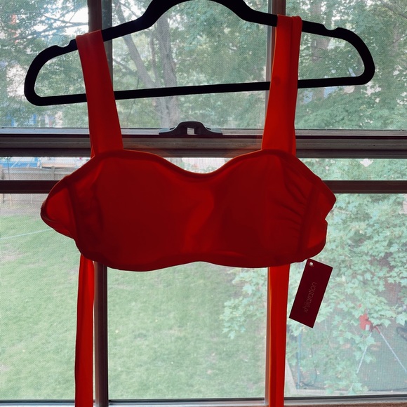 Target Swim Bathing Suit Top Bikini Top Bikini Orange Poshmark